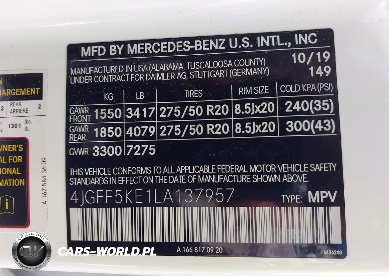 2020 Mercedes-Benz Gls 450 4Matic VIN:4JGFF5KE1LA137957 - 9