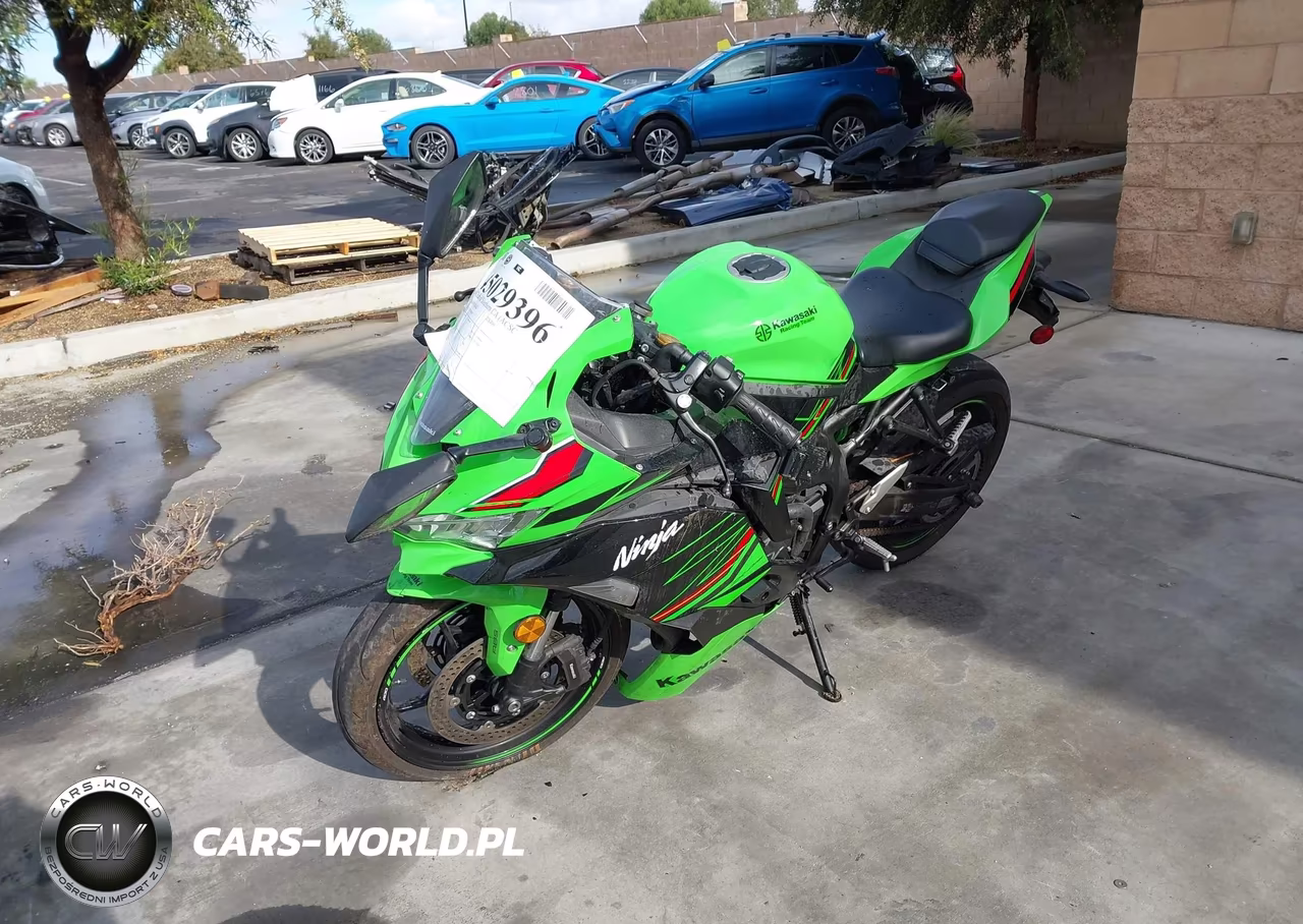 2023 Kawasaki Zx400 S VIN:ML5ZXCS13PDA00245 - 2