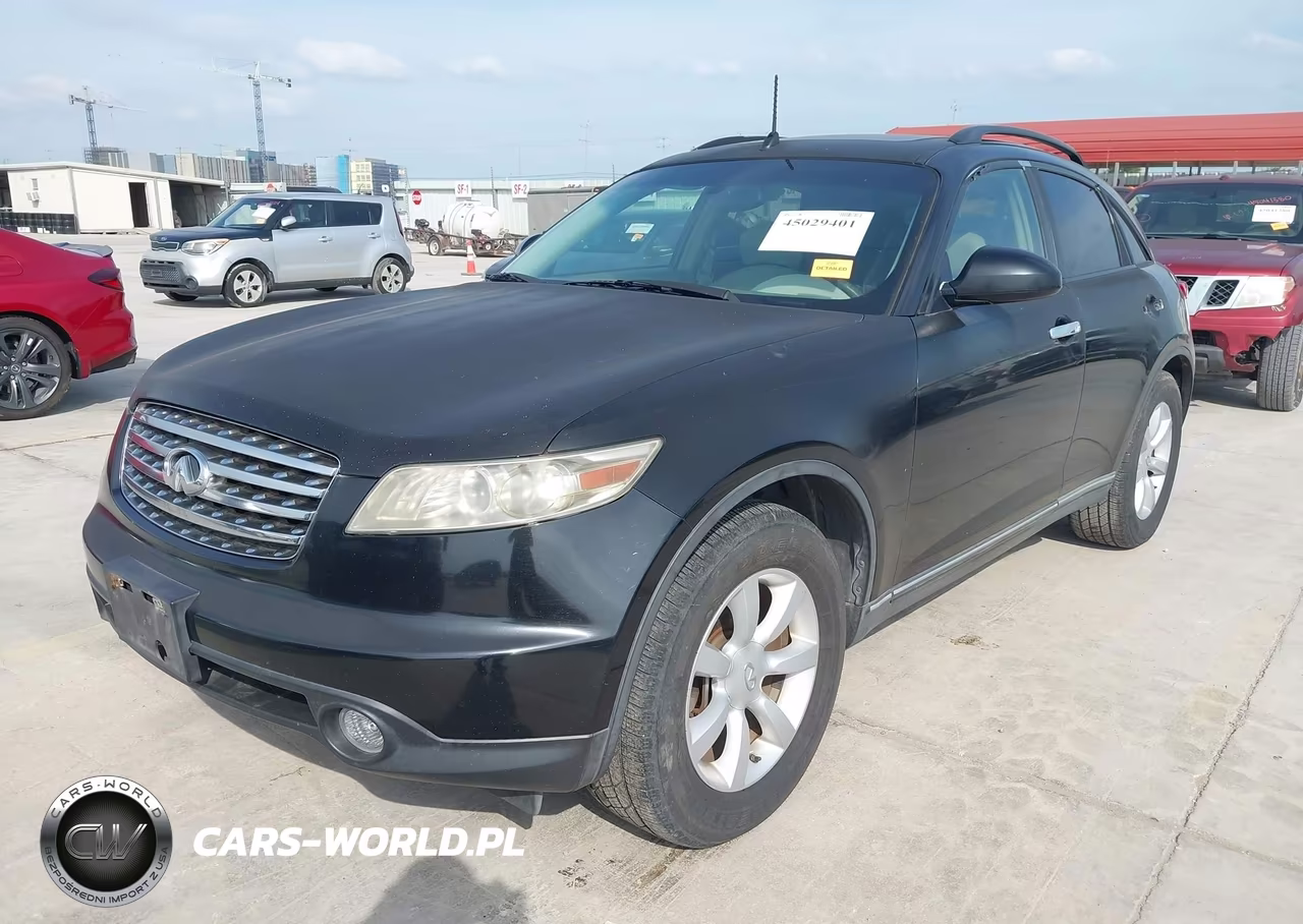2005 Infiniti Fx35 VIN:JNRAS08W75X220175 - 2