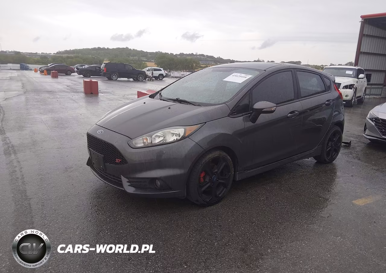 2018 Ford Fiesta St VIN:3FADP4GX1JM116772 - 2