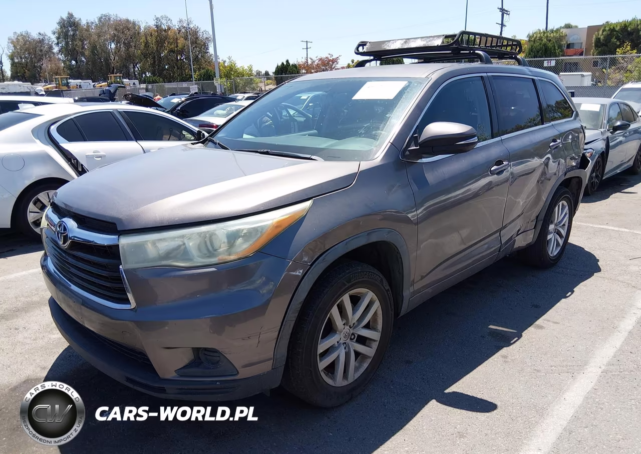 2015 Toyota Highlander Le VIN:5TDZARFH7FS013906 - 2