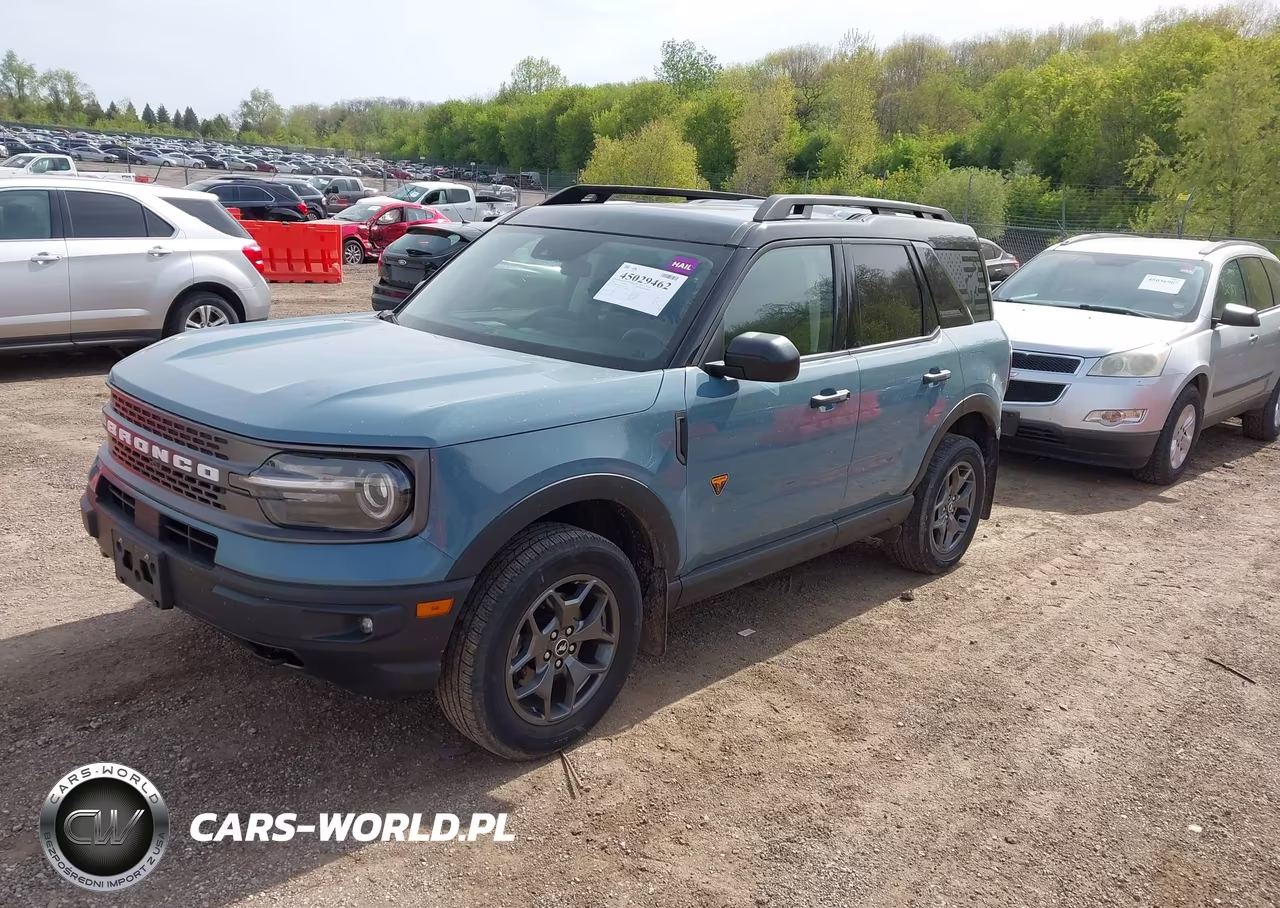 2021 Ford Bronco Sport Badlands VIN:3FMCR9D99MRA07482 - 2