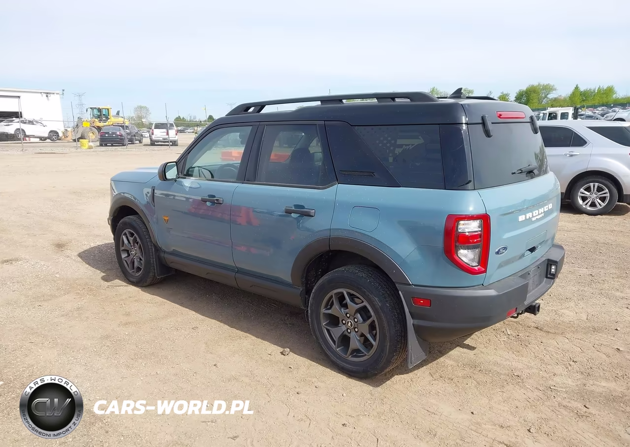 2021 Ford Bronco Sport Badlands VIN:3FMCR9D99MRA07482 - 3