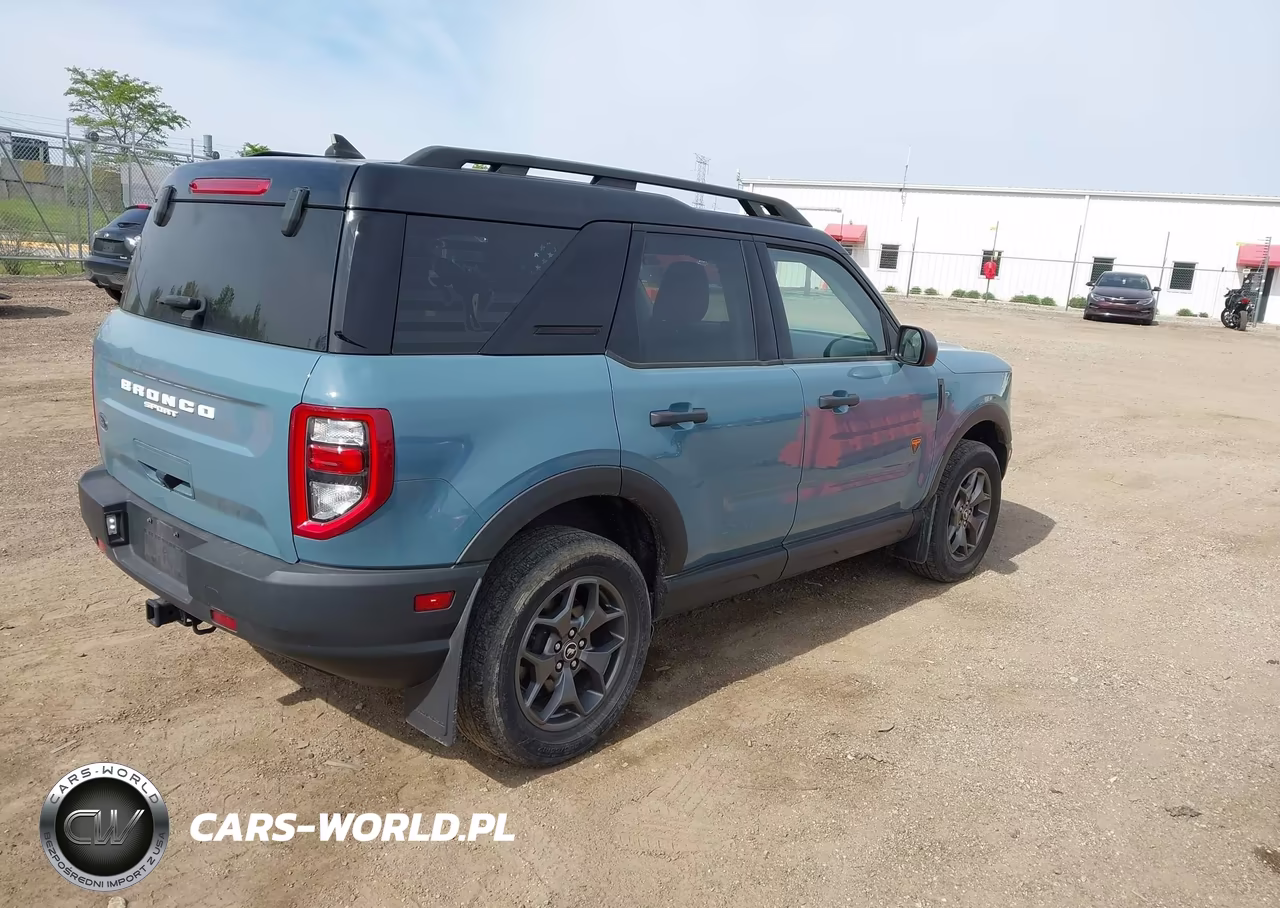 2021 Ford Bronco Sport Badlands VIN:3FMCR9D99MRA07482 - 4