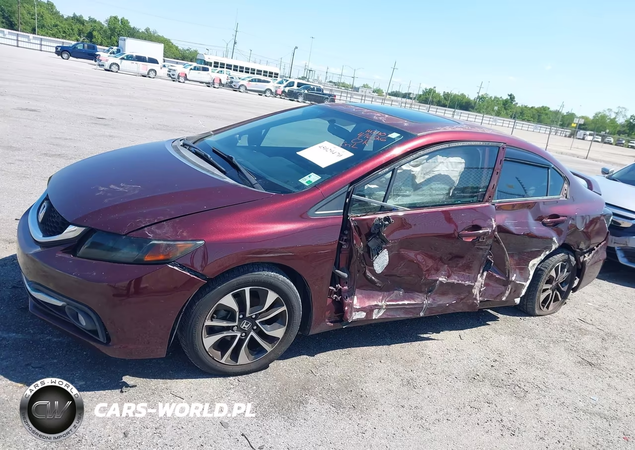 2015 Honda Civic Ex VIN:2HGFB2F8XFH554682 - 14