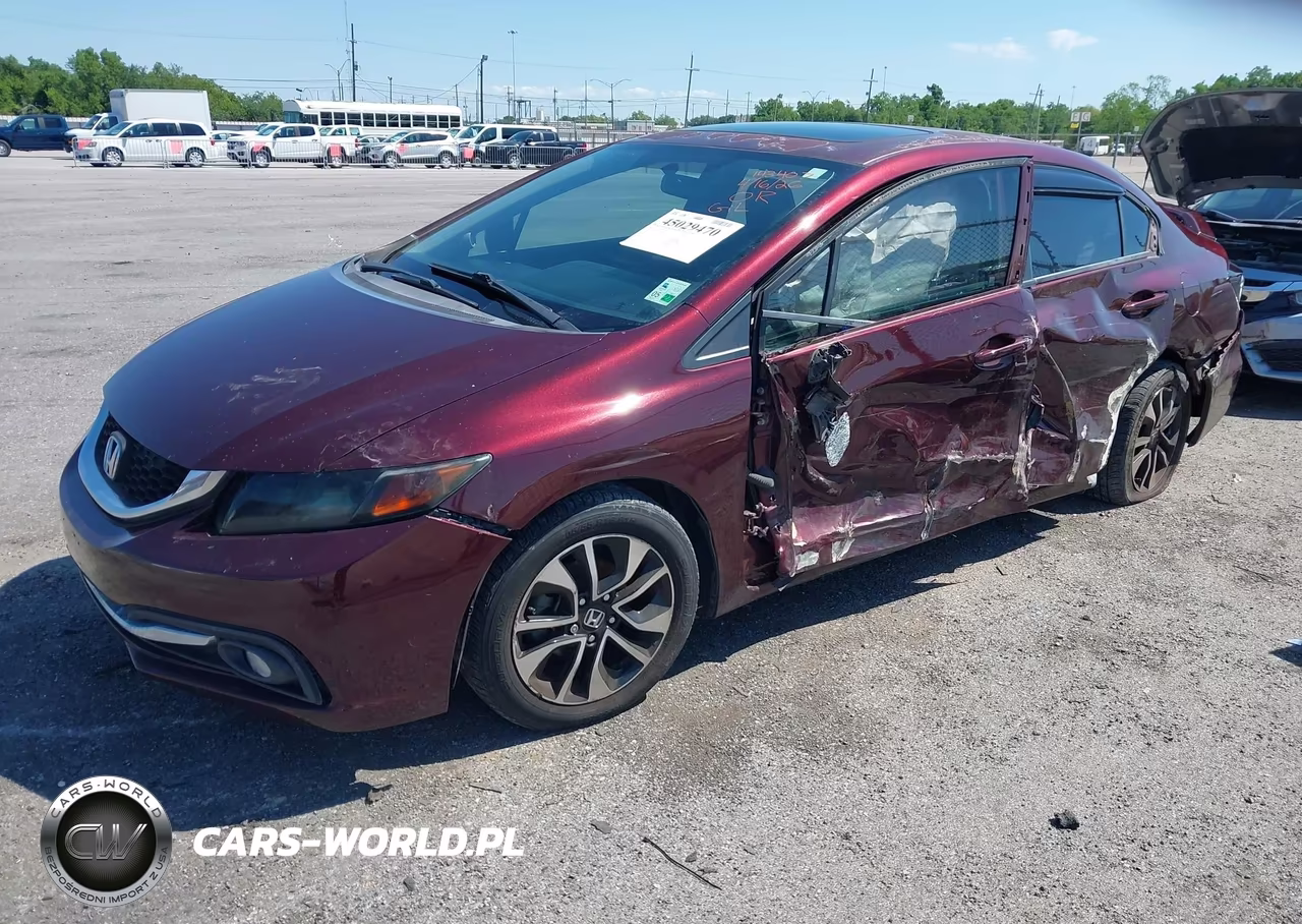 2015 Honda Civic Ex VIN:2HGFB2F8XFH554682 - 2