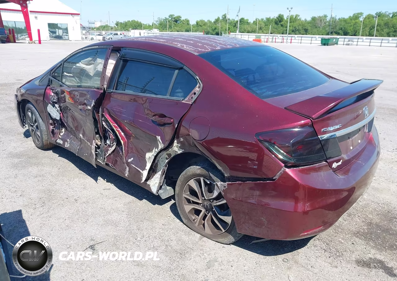 2015 Honda Civic Ex VIN:2HGFB2F8XFH554682 - 3