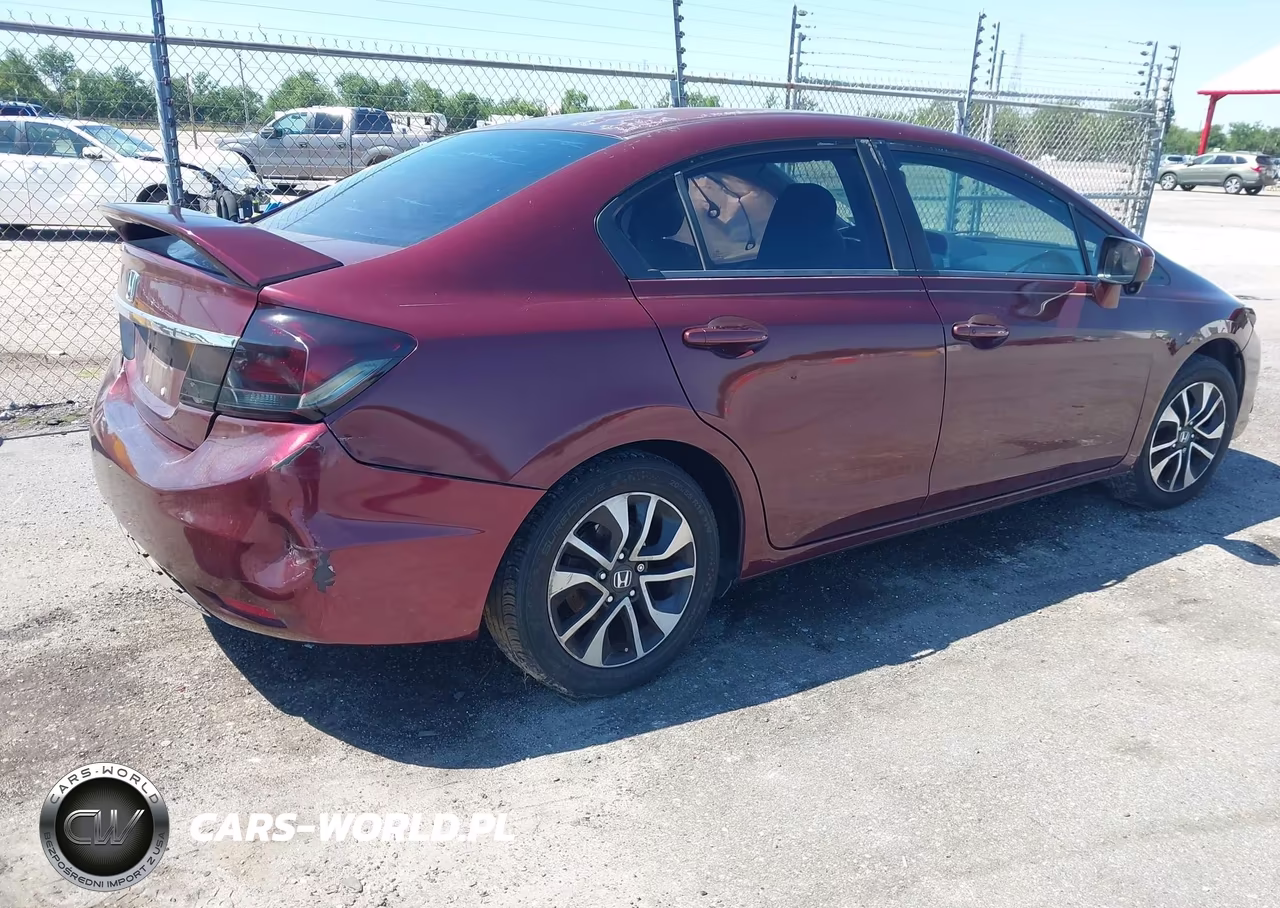 2015 Honda Civic Ex VIN:2HGFB2F8XFH554682 - 4