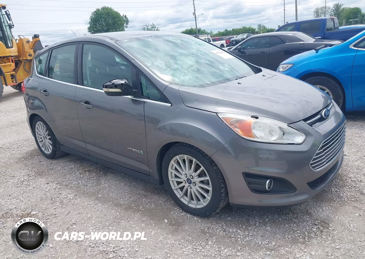 2013 Ford C-Max Hybrid Sel VIN:1FADP5BU0DL514886 - 1