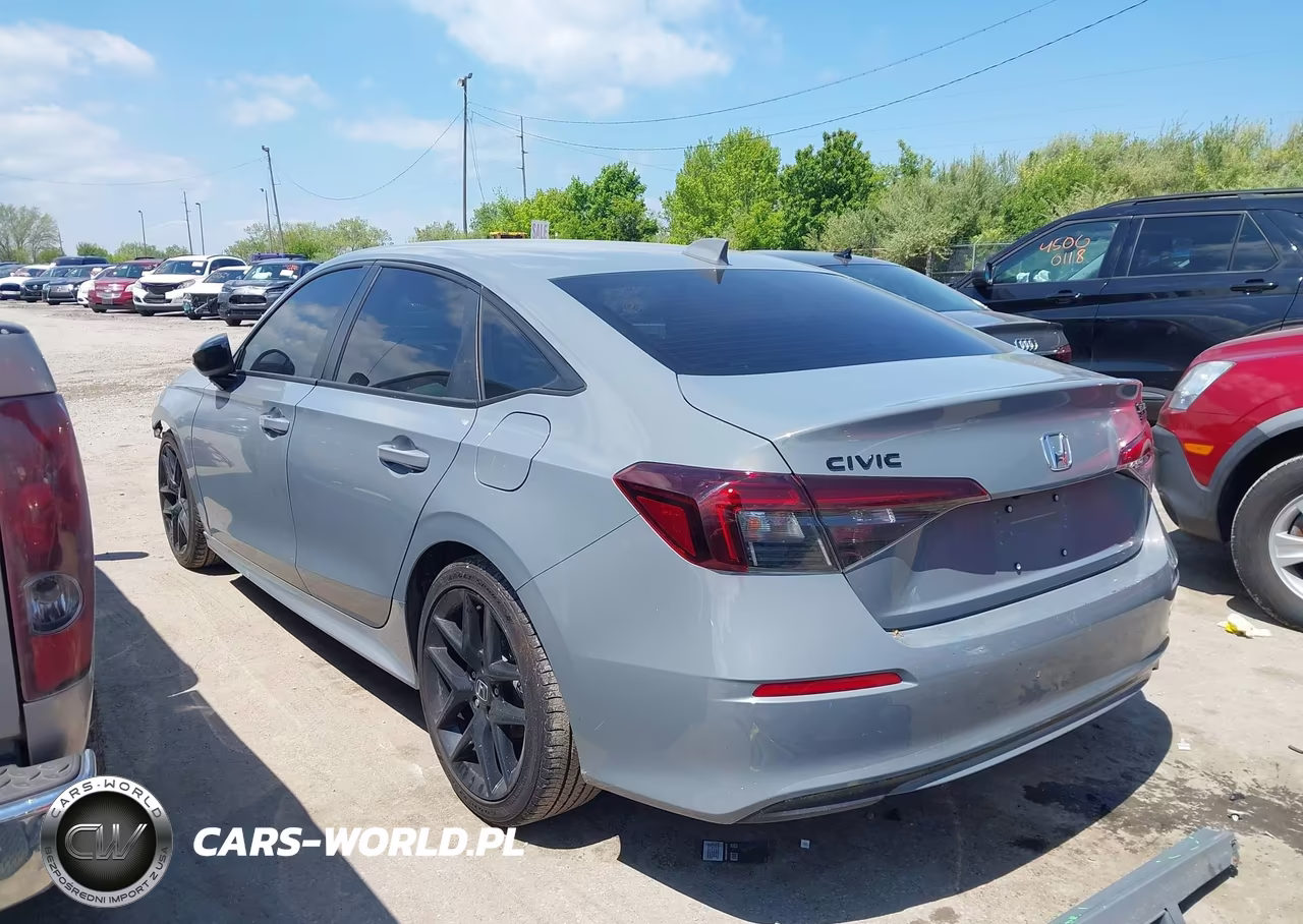 2026 Honda Civic Sport VIN:2HGFE2F51TH527623 - 3