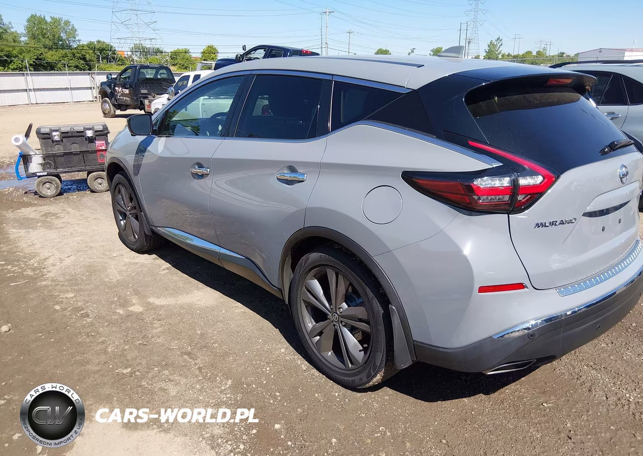 2021 Nissan Murano Sl Intelligent Awd VIN:5N1AZ2CSXMC109455 - 3