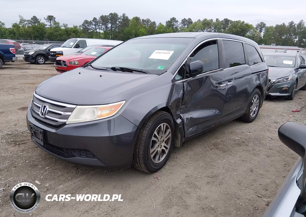 2012 Honda Odyssey Ex-L VIN:5FNRL5H6XCB018743 - 2
