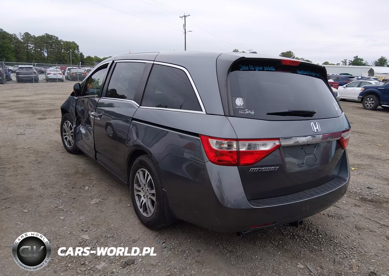 2012 Honda Odyssey Ex-L VIN:5FNRL5H6XCB018743 - 3