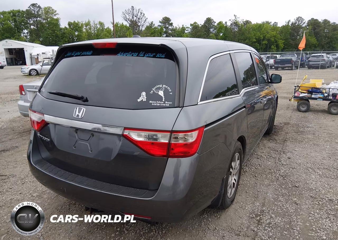 2012 Honda Odyssey Ex-L VIN:5FNRL5H6XCB018743 - 4