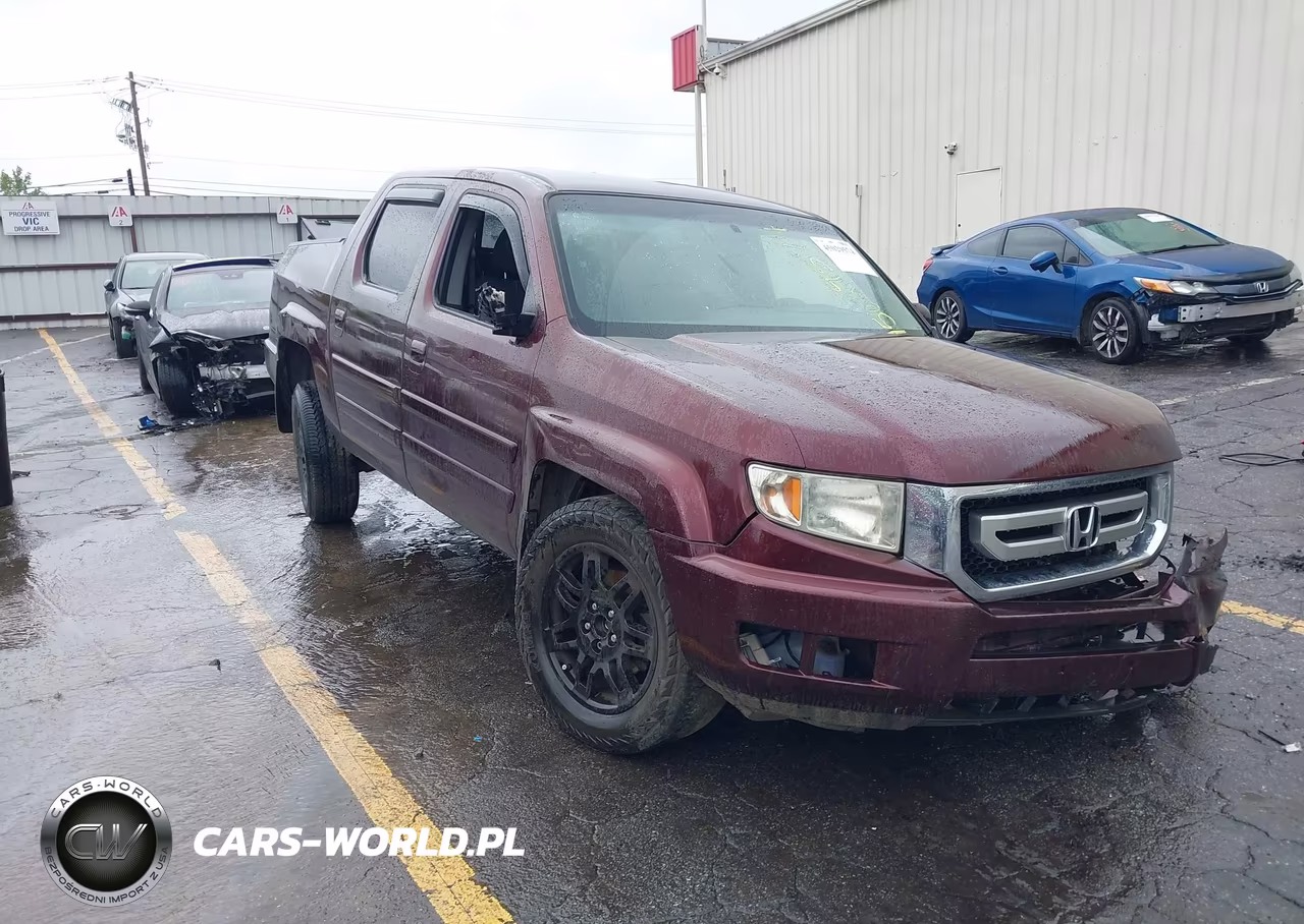 2009 Honda Ridgeline Rts VIN:5FPYK16449B104770 - 1