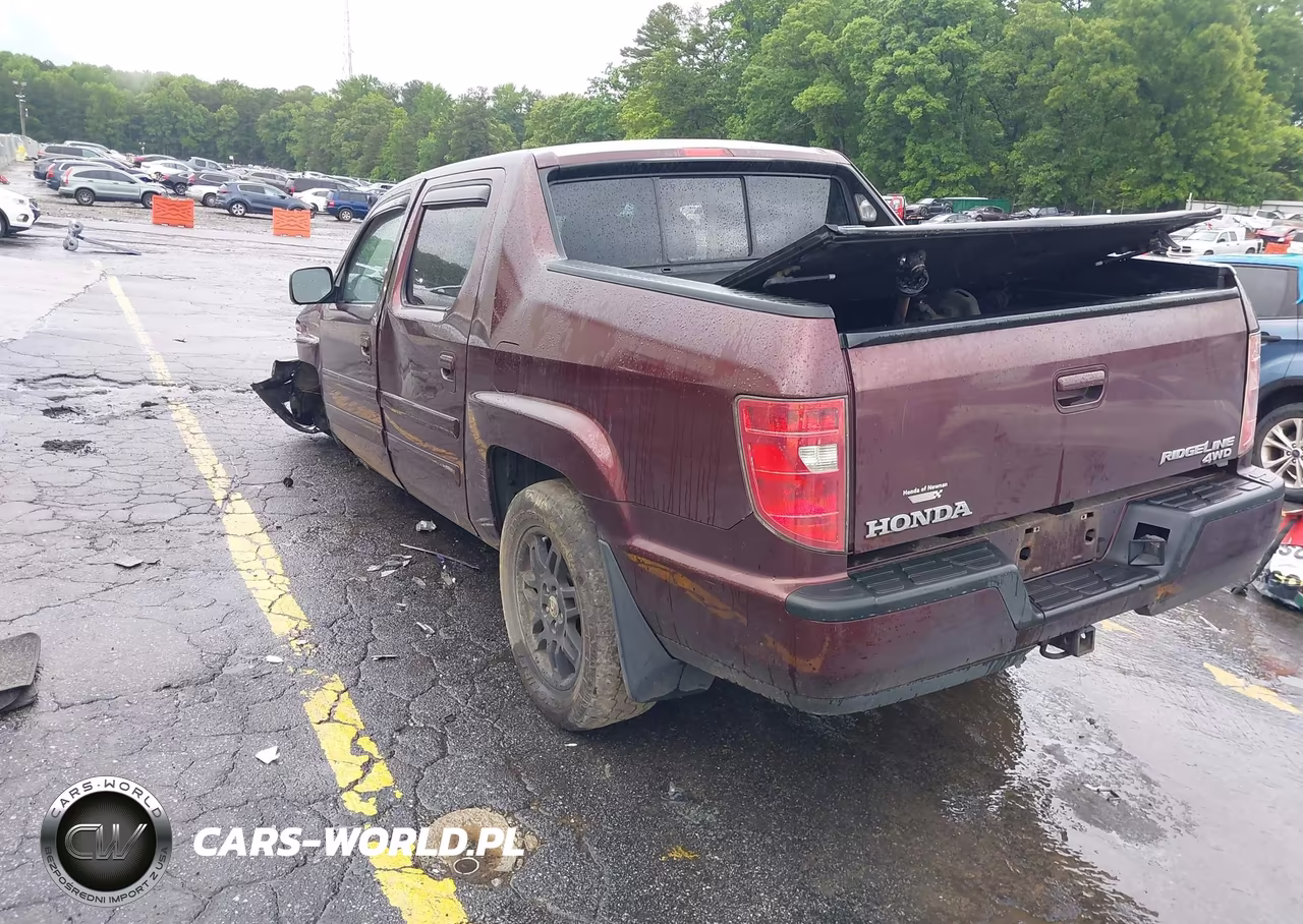 2009 Honda Ridgeline Rts VIN:5FPYK16449B104770 - 3