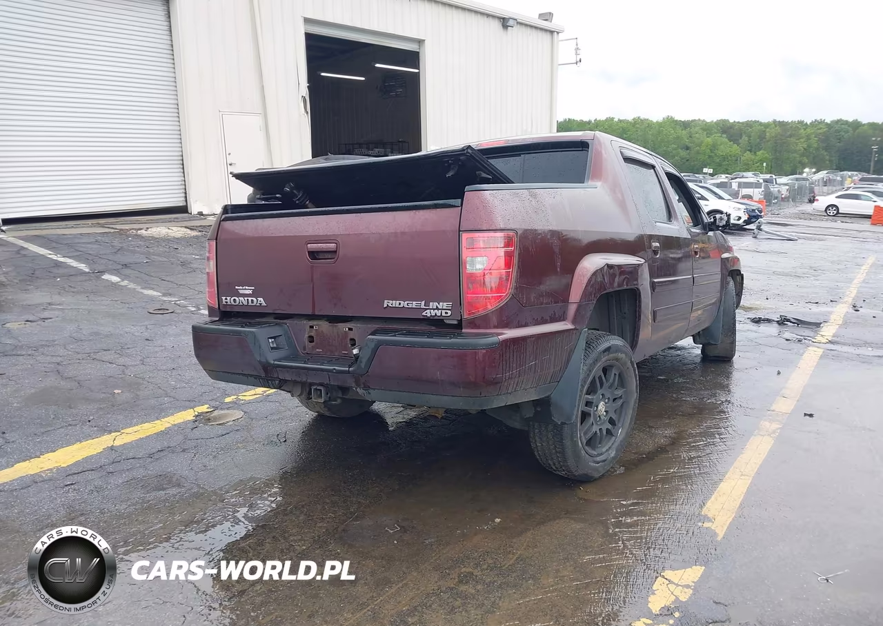 2009 Honda Ridgeline Rts VIN:5FPYK16449B104770 - 4