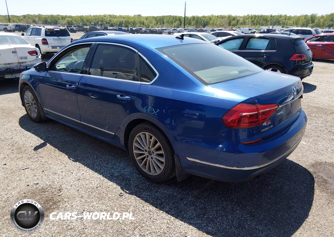 2016 Volkswagen Passat 1.8T Se VIN:1VWBT7A32GC016837 - 3