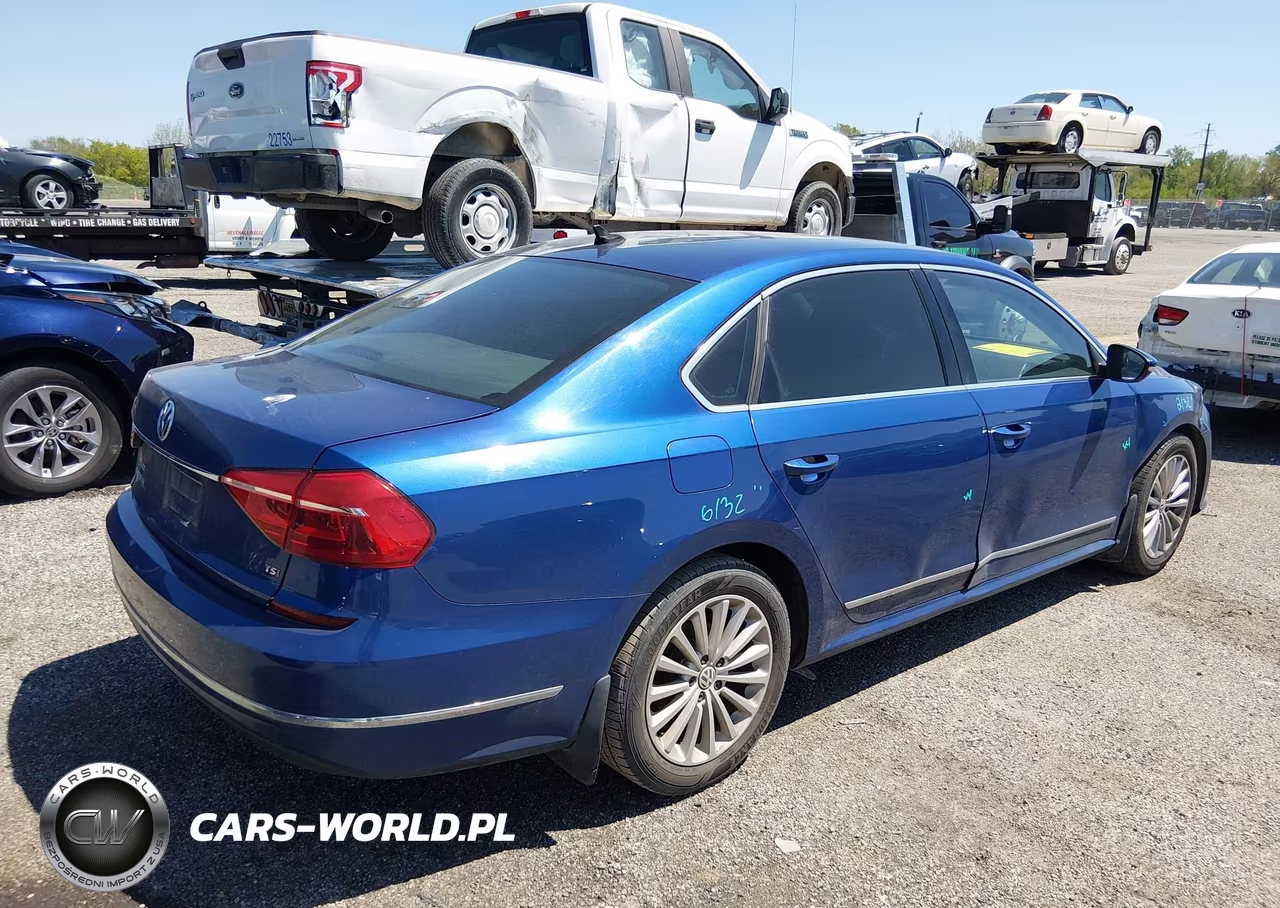 2016 Volkswagen Passat 1.8T Se VIN:1VWBT7A32GC016837 - 4