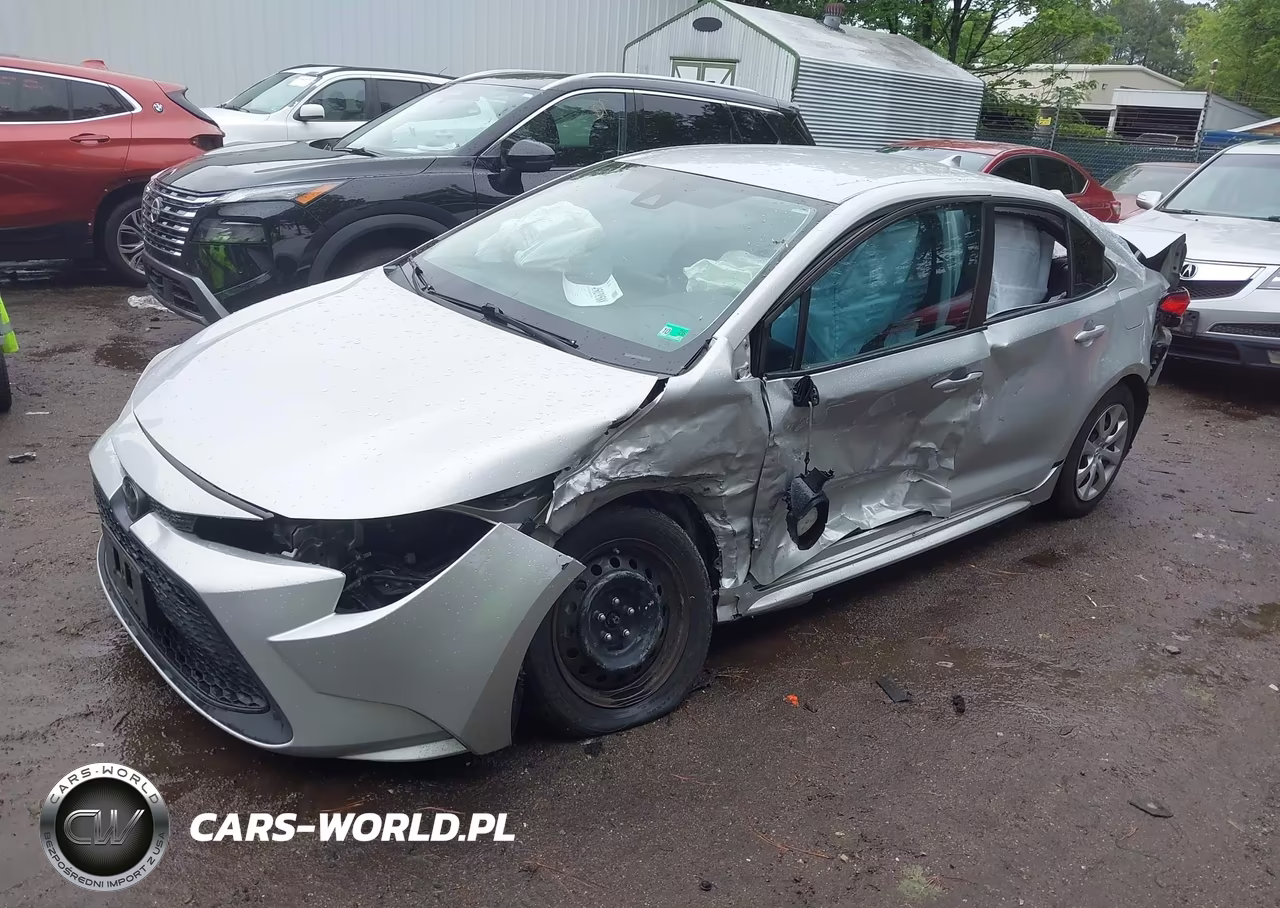 2021 Toyota Corolla Le VIN:5YFEPMAE1MP266058 - 2