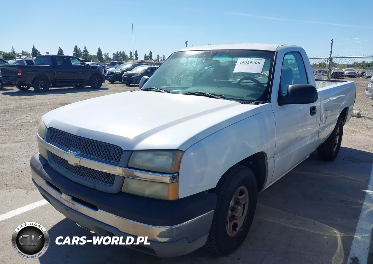 2004 Chevrolet Silverado 1500 Work Truck VIN:1GCEC14V44E202034 - 2