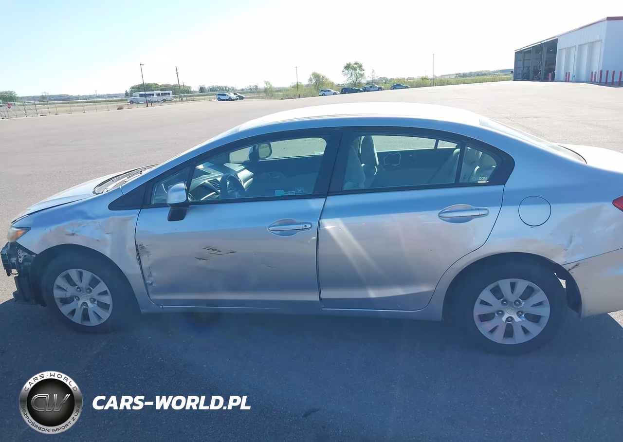 2012 Honda Civic Lx VIN:19XFB2F53CE105940 - 14