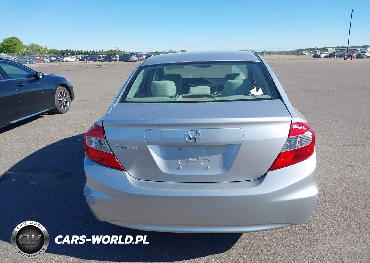 2012 Honda Civic Lx VIN:19XFB2F53CE105940 - 16