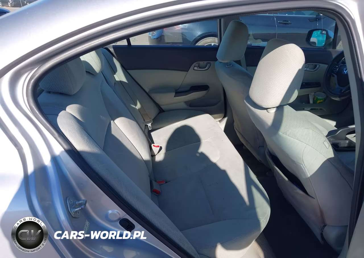 2012 Honda Civic Lx VIN:19XFB2F53CE105940 - 8