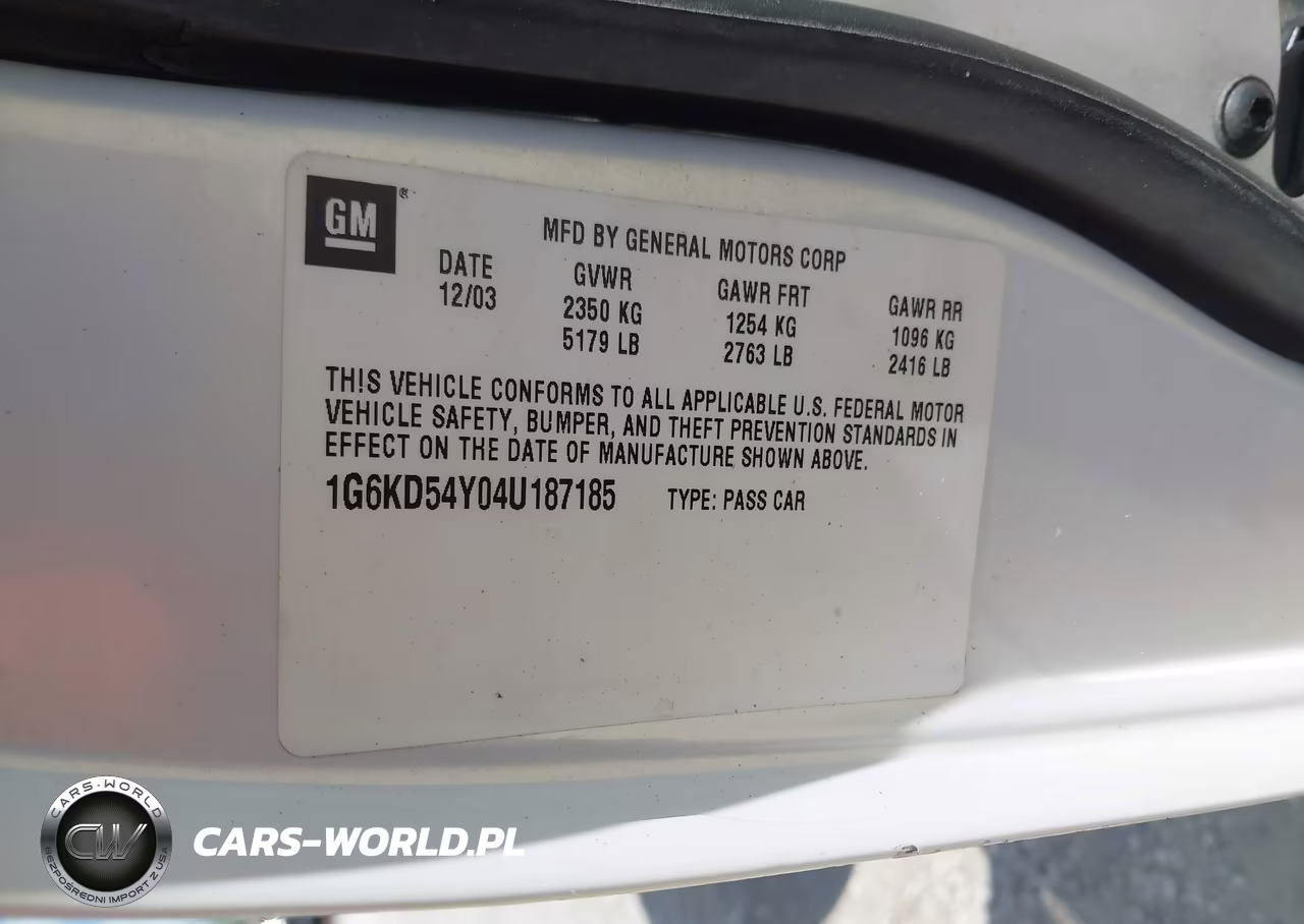 2004 Cadillac Deville Standard VIN:1G6KD54Y04U187185 - 9