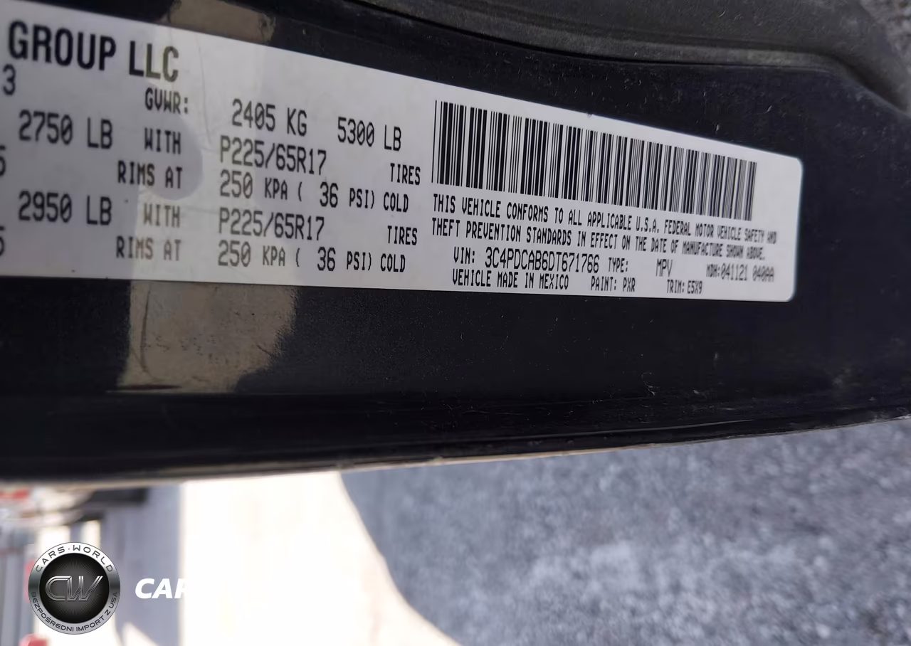 2013 Dodge Journey American Value Pkg VIN:3C4PDCAB6DT671766 - 9