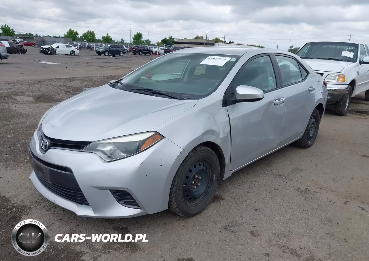 2015 Toyota Corolla Le VIN:5YFBURHE3FP232446 - 2