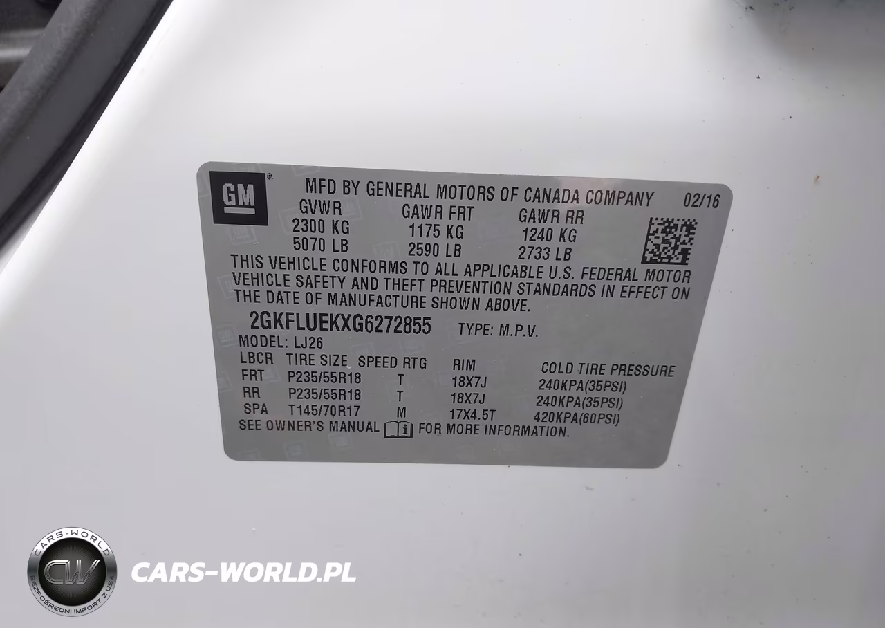 2016 GMC Terrain Slt VIN:2GKFLUEKXG6272855 - 9