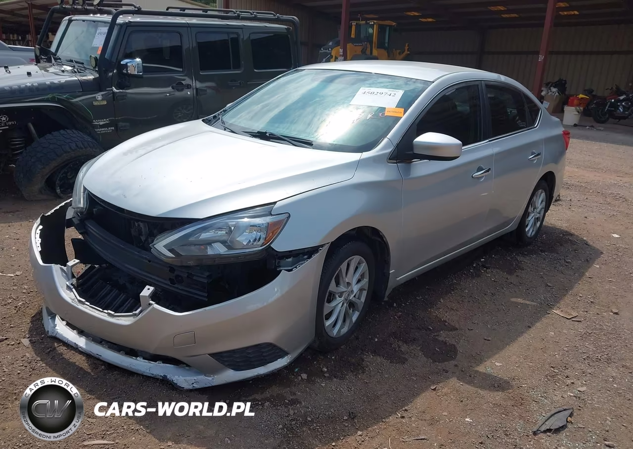 2019 Nissan Sentra Sv VIN:3N1AB7AP1KY418047 - 2