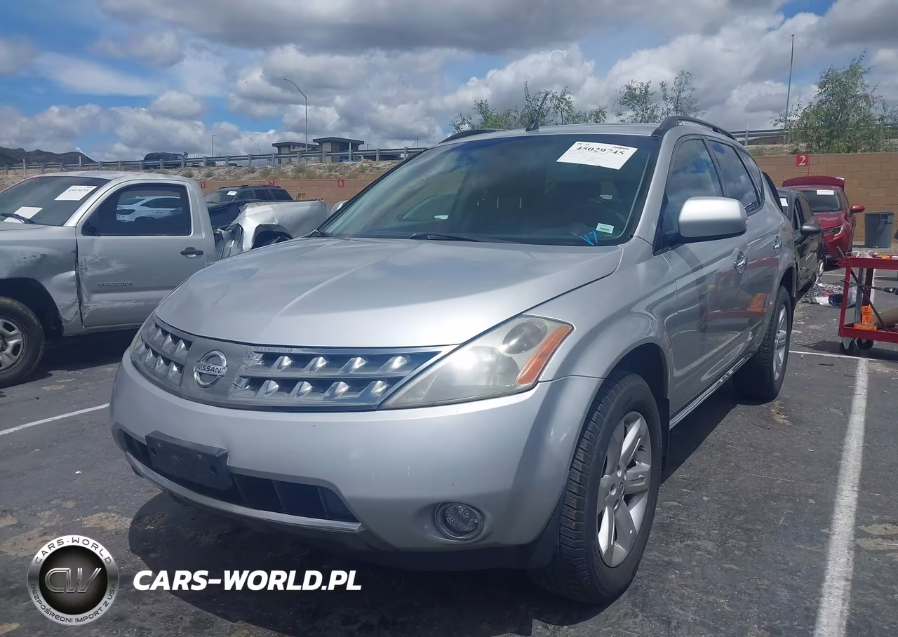 2006 Nissan Murano Sl VIN:JN8AZ08TX6W425597 - 2