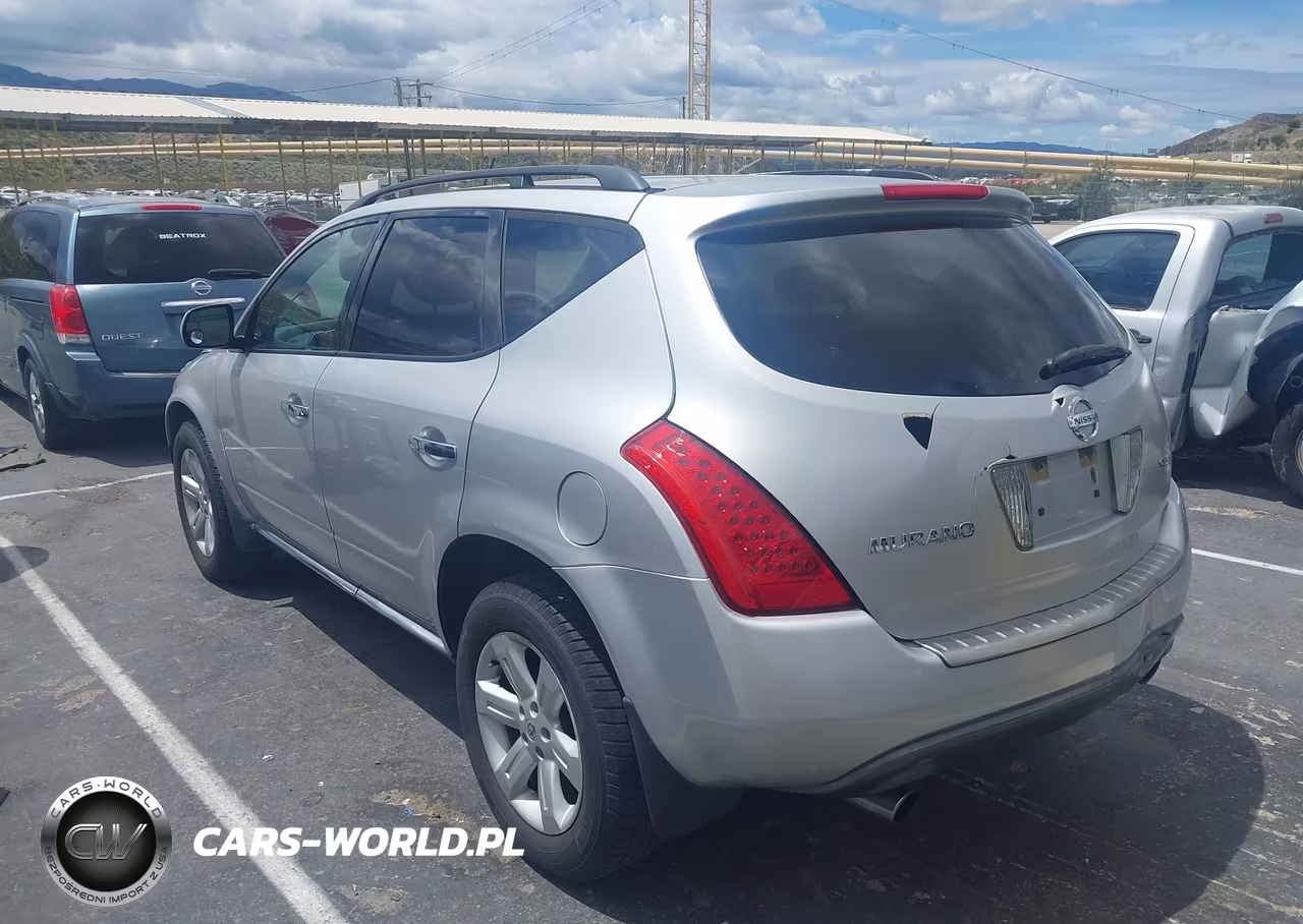 2006 Nissan Murano Sl VIN:JN8AZ08TX6W425597 - 3