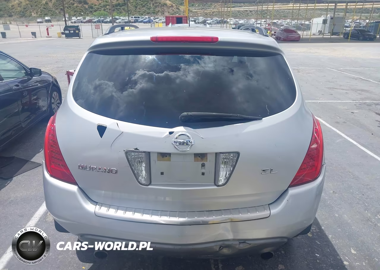 2006 Nissan Murano Sl VIN:JN8AZ08TX6W425597 - 6