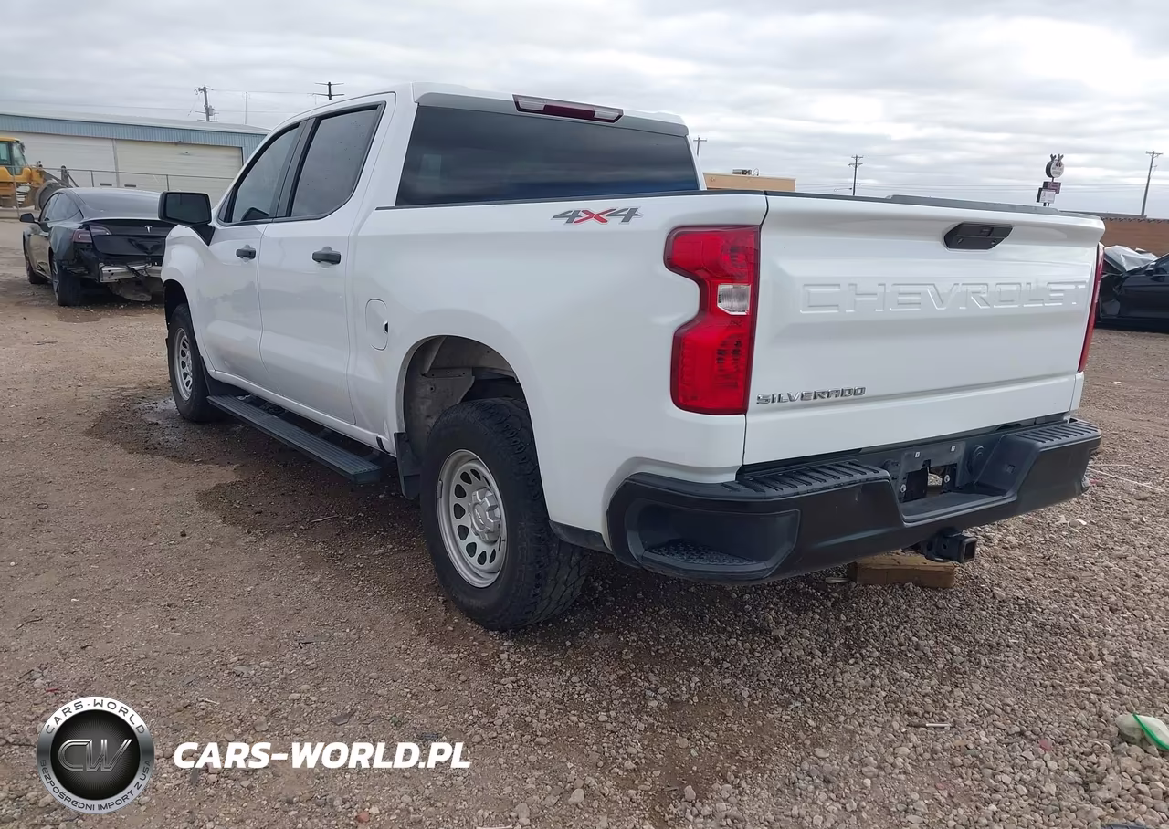 2022 Chevrolet Silverado 1500 Ltd 4Wd Short Bed Wt VIN:3GCPYAEK5NG189108 - 3