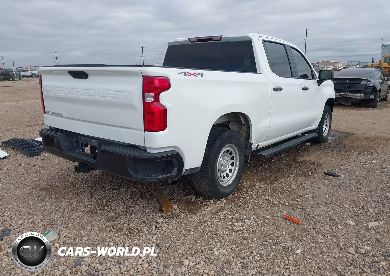 2022 Chevrolet Silverado 1500 Ltd 4Wd Short Bed Wt VIN:3GCPYAEK5NG189108 - 4