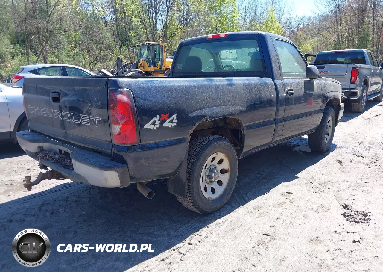 2007 Chevrolet Silverado 1500 Classic Work Truck VIN:3GCEK14X67G238244 - 4