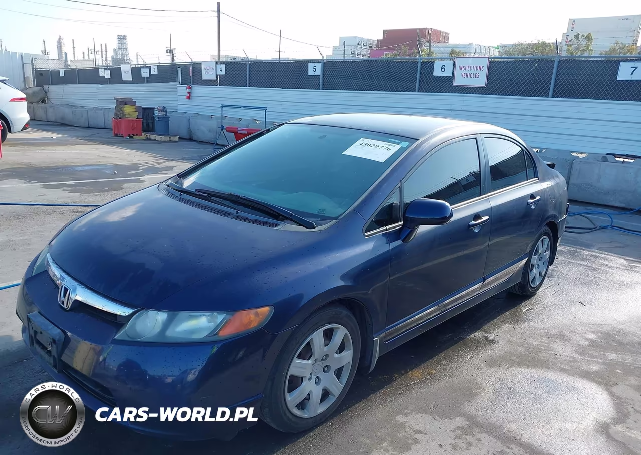 2006 Honda Civic Lx VIN:1HGFA16586L031831 - 2
