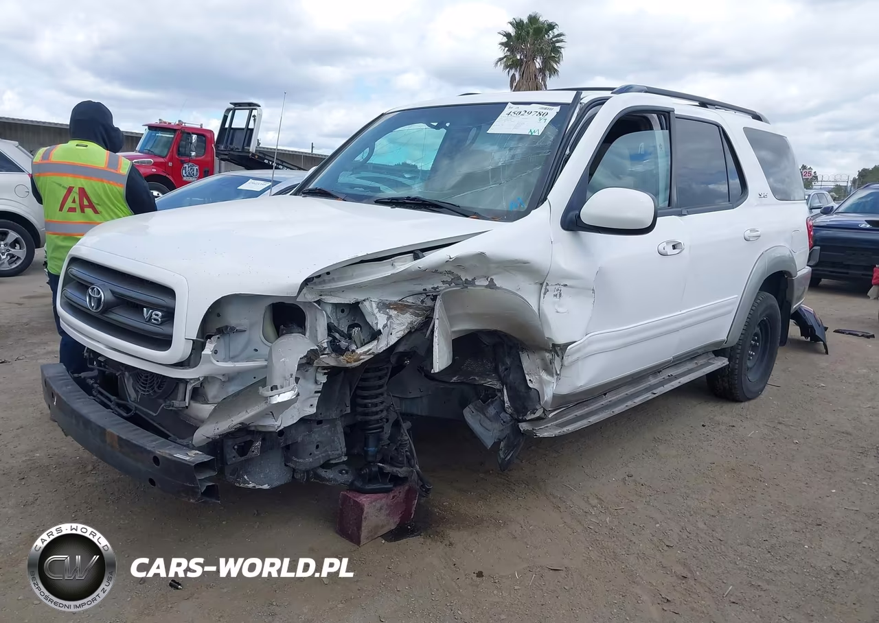 2002 Toyota Sequoia Sr5 V8 VIN:5TDZT34A82S097984 - 2