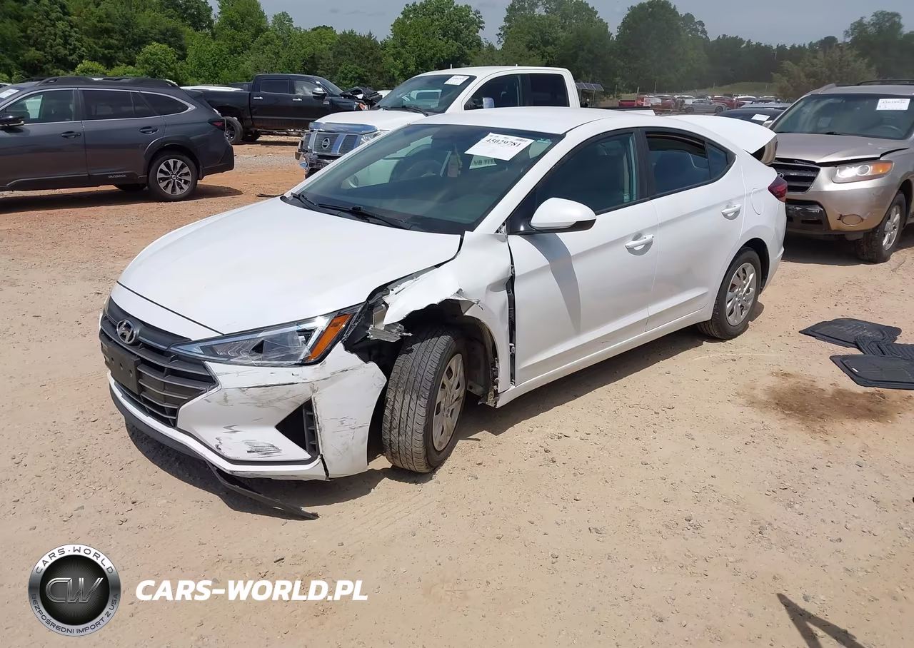 2019 Hyundai Elantra Se VIN:5NPD74LF8KH487720 - 2