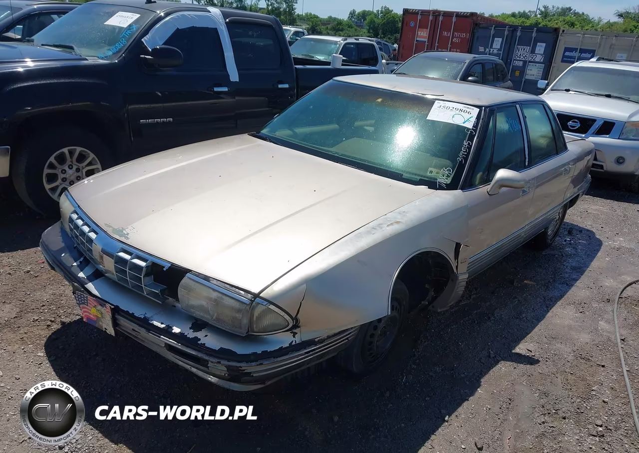1991 Oldsmobile 98 Regency Elite VIN:1G3CW53L8M4348545 - 2