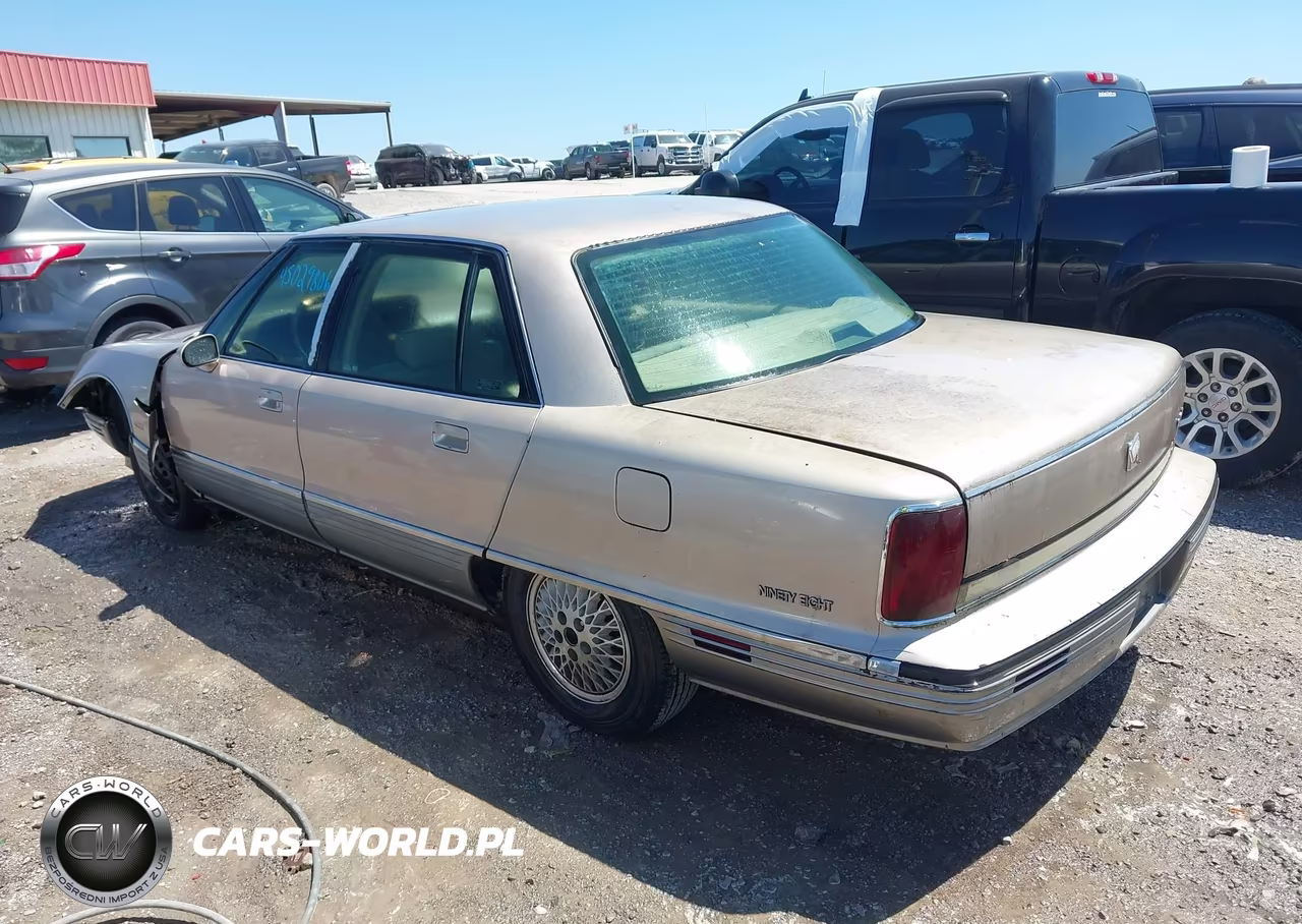 1991 Oldsmobile 98 Regency Elite VIN:1G3CW53L8M4348545 - 3