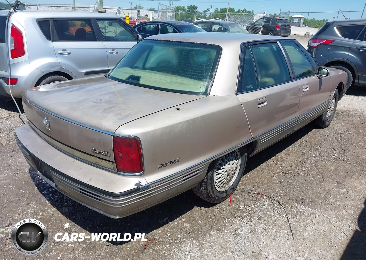 1991 Oldsmobile 98 Regency Elite VIN:1G3CW53L8M4348545 - 4