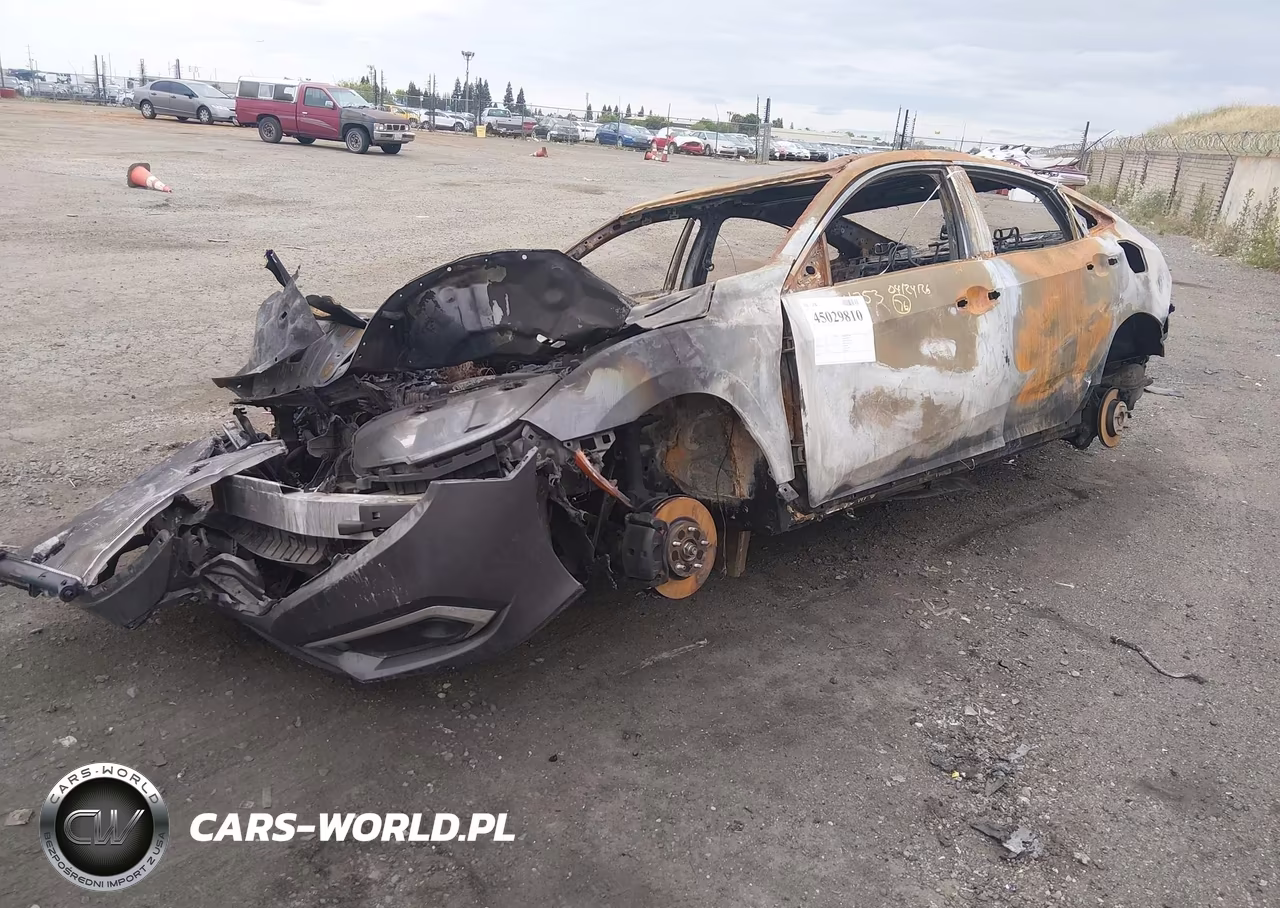2019 Honda Civic Ex VIN:JHMFC1F31KX008870 - 2