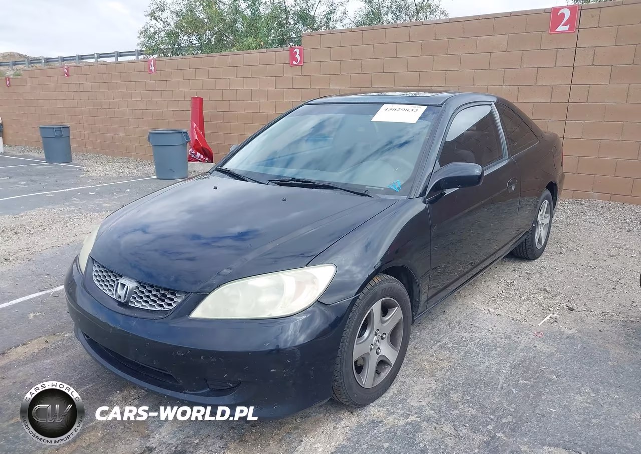 2004 Honda Civic Ex VIN:1HGEM22964L030286 - 2