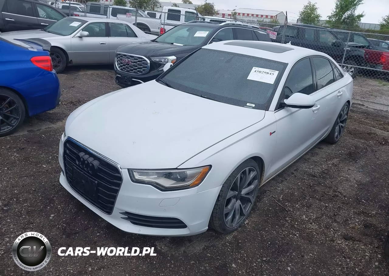 2012 Audi A6 3.0 Premium VIN:WAUGGAFC2CN128987 - 2