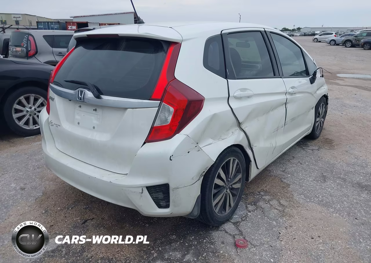 2017 Honda Fit Ex-L VIN:JHMGK5H87HS002844 - 4