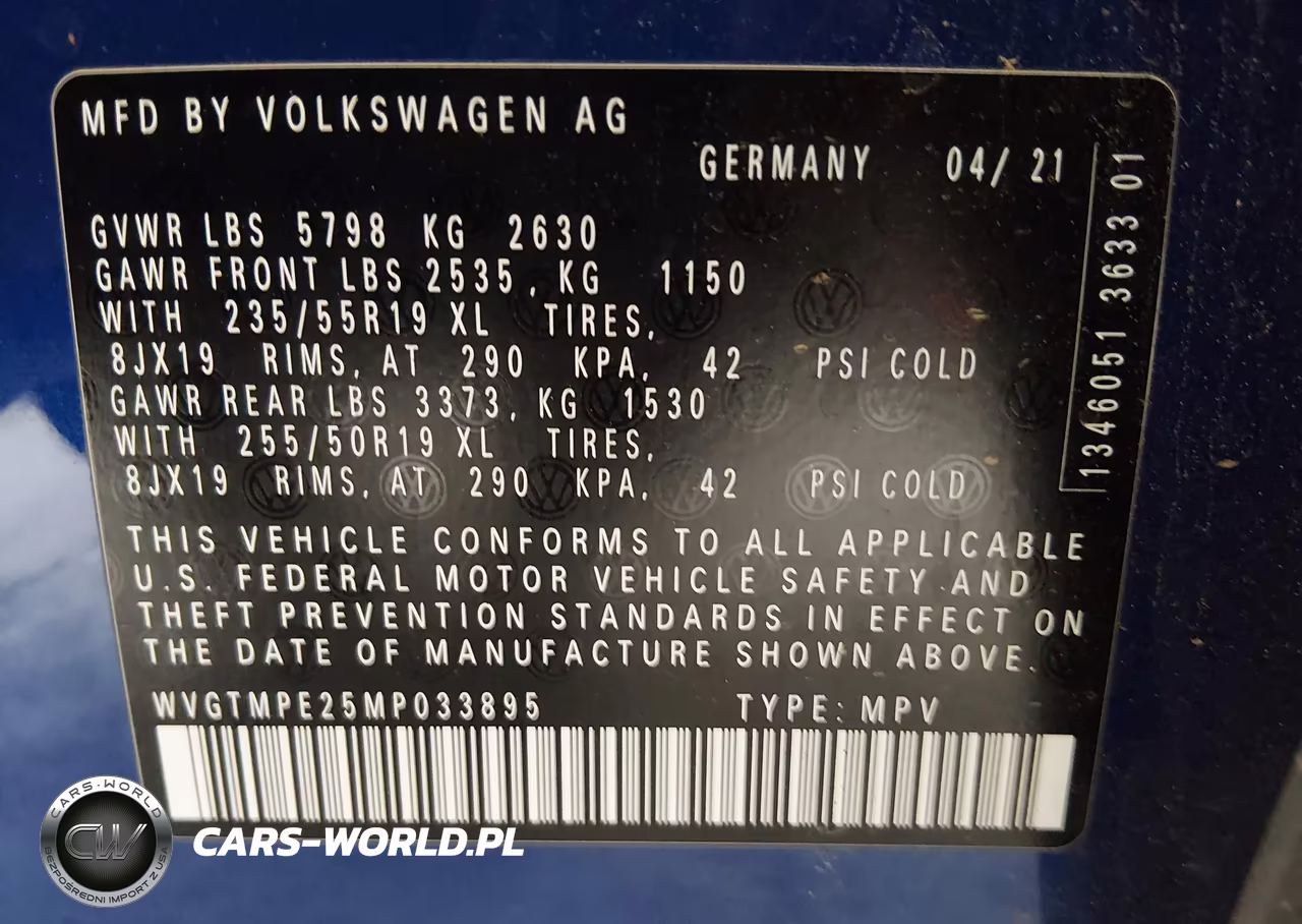 2021 Volkswagen Id.4 Pro S VIN:WVGTMPE25MP033895 - 9
